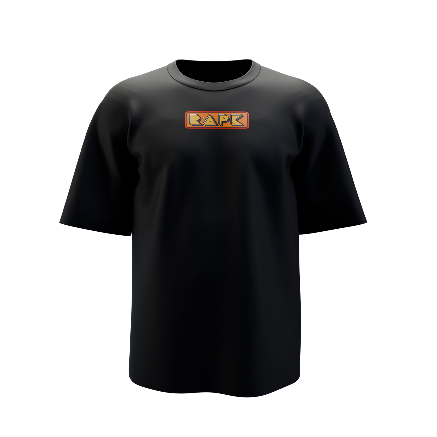 RAPK PAC-MAN T-SHIRT SCHWARZ