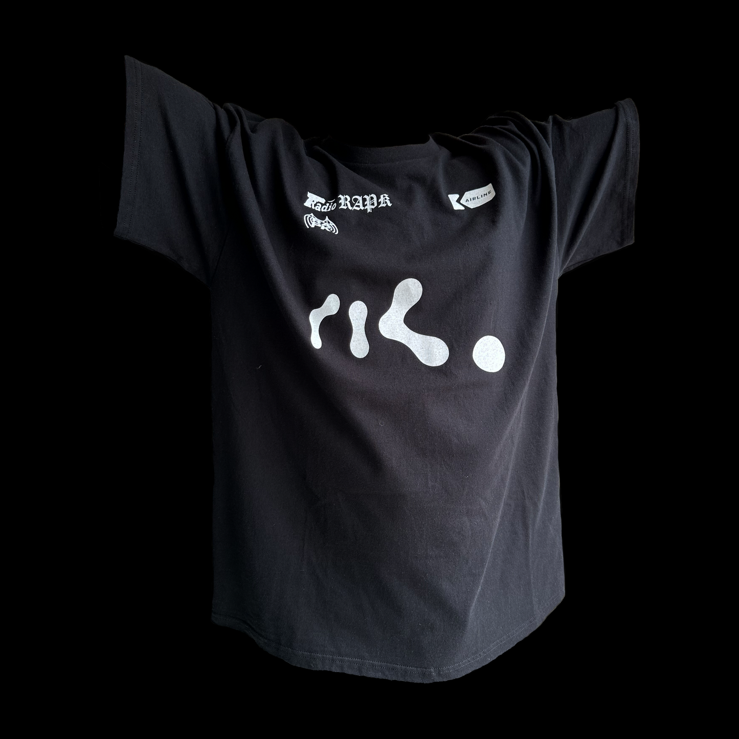 SHIRT RAPK LIVE TOUR 2025 SCHWARZ